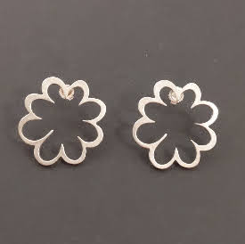 E11 sterling pierced earrings