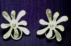 E3 sterling clip earrings