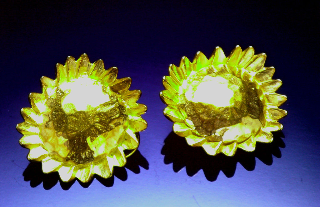 J10 18K gold plate earrings