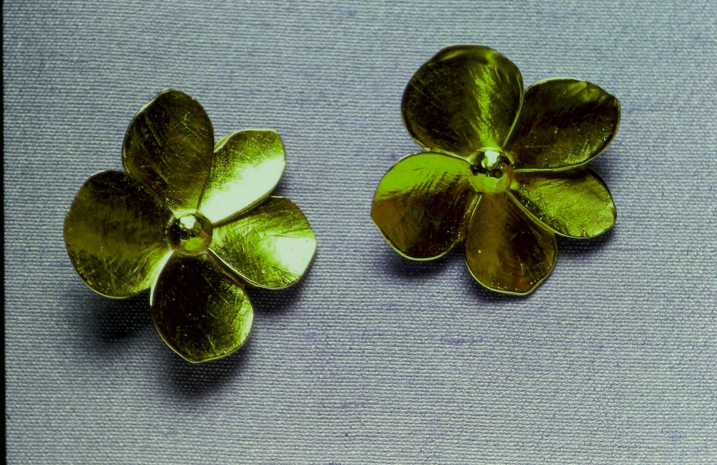 J12 18K gold plate earrings