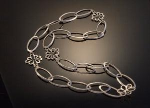 J2 sterling link necklace