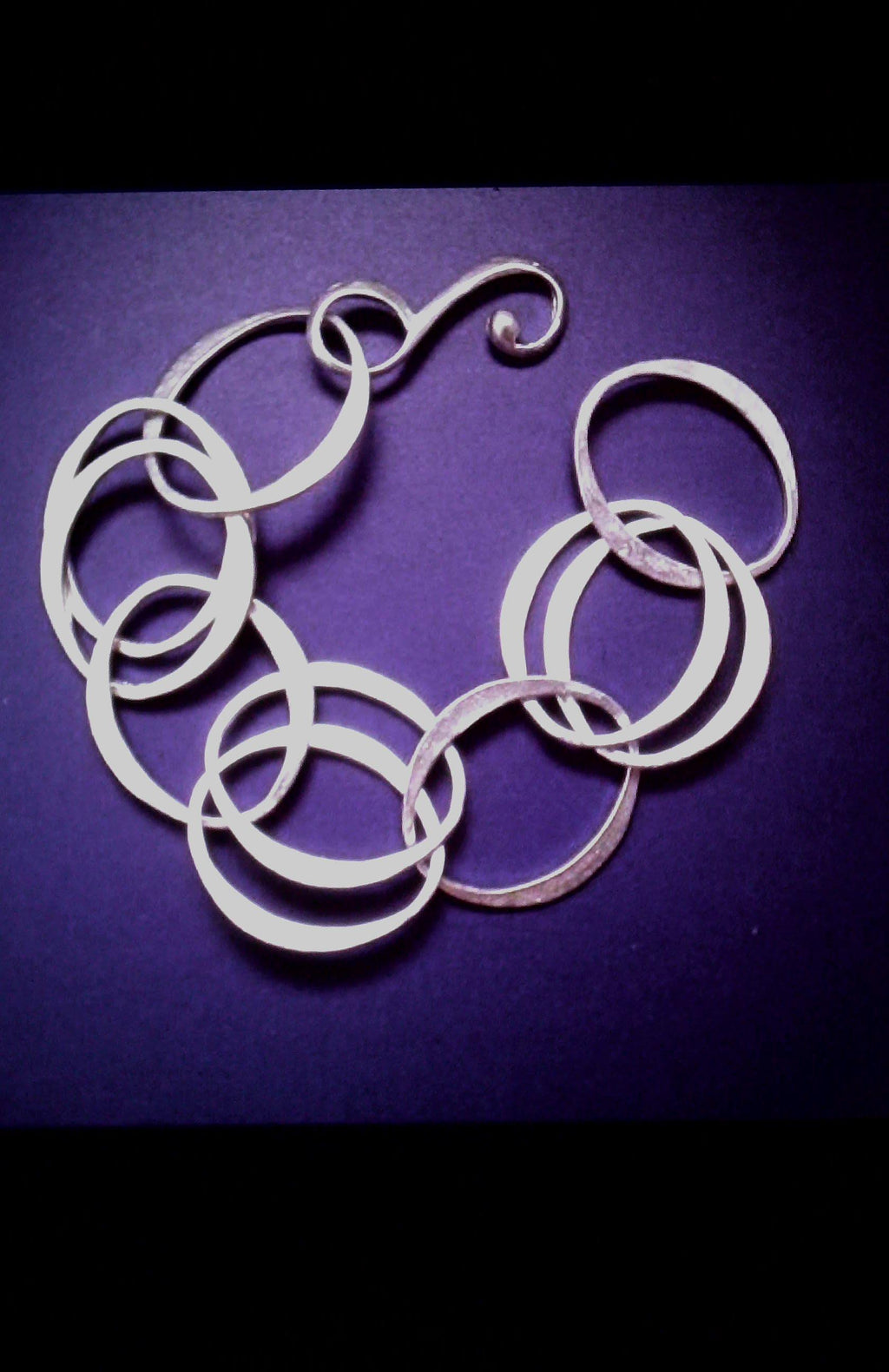 J5 sterling link bracelet